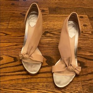 Brian Atwood Nude Sandal